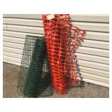 (2) Rolls of Vinyl Fencing