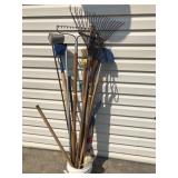 Pitch Fork, Rakes, Scrapers, Digging Iron,