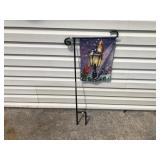 (2) Outdoor Metal Flag Holders