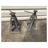 (2) Metal Jack Stands