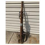 Shovels, Rakes, Cultivator, etc.