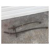 (2) Primitive Pump Jack Handles