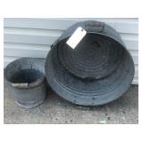 Galvanized Wash Tub & Bucket