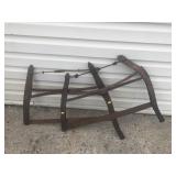 (2) Primitive Bow Saws