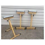 (3) Adjustable Work Stands