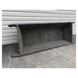 Primitive Wooden Scalding Trough