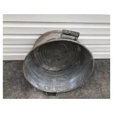 22"dia Galv. Wash Tub
