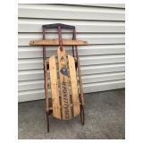 Vtg. 48" Challenger Runner Sled