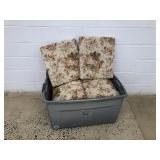 Assorted Patio Seat Cushions