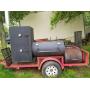 BBQ Pit/ Smoker on Trailer