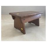Oak Vtg. Footstool