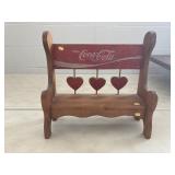 Homemade Bench w/ Original Coca Cola