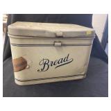 Vtg. Tin Bread Box