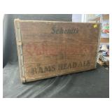Valley Forge Beer Wooden Crate