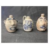 Contemporary Miniature Face Jugs