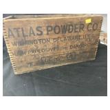 Atlas Powder Co. Wooden Box