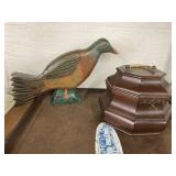 Contemporary Folk Art Painted Bird