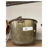 Vtg. Brass Pail