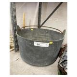 Vtg. Heavy Duty Brass Pail