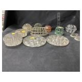 Metal & Glass Flower Frogs