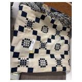 Contemporary 2-Color Coverlet