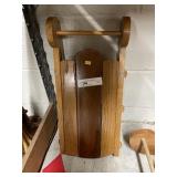 Wooden Homemade Sled