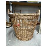 Contemporary Wicker Tapered Basket