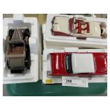 (3) Diecast Collector Cars