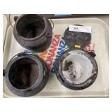 (3) Marietta Glue Pots