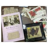 Christmas Postcards, Advertising Thermometer,