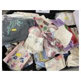 Selection of Vtg. Silk Handkerchiefs