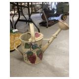 Hand Painted Galvanized Watering Can