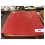 Album of Vintage Uncut Stamps