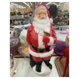 Vintage Blow Mold Light Up Santa