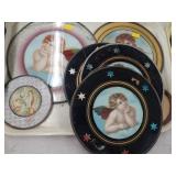 5 Vintage Cherub Flue Covers