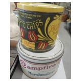 2 Advertising Tins