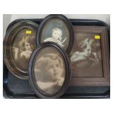 4 Early 20th Century Cupid Photographs