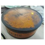 Primitive Wood Banded Spice Tin Set