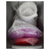 Assorted New and Used Tupperware