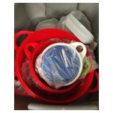 Assorted New and Used Tupperware
