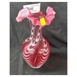 Fenton Art Glass Vase