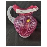 Fenton Art Glass Juice Pitcher