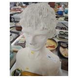 Contemporary Unsigned Ceramic Bust