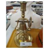 Brass Bell Form Candle Holder