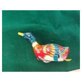 Early Japan Tin Litho Windup Duck
