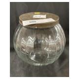 Contemporary Glass Canister