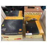 Kodak Carousel With Assorted Slide Trays