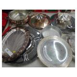 Assorted Silver Plated Serving Items