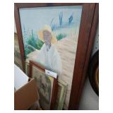 Signed Oil on Canvas, Oil on Board