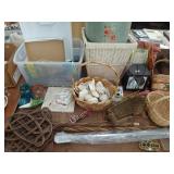 Rug Beaters, Waste Cans, Folding Chair